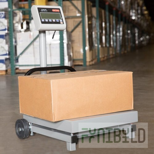 Tor Rey FS-500/1000 1000 lb. Digital Receiving Scale with Tower Display, Legal for Trade