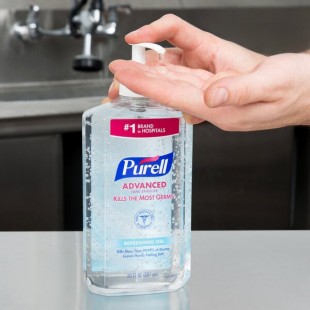 PURELL® 3023-12 Advanced 20 oz. Gel Instant Hand Sanitizer - 12/Case