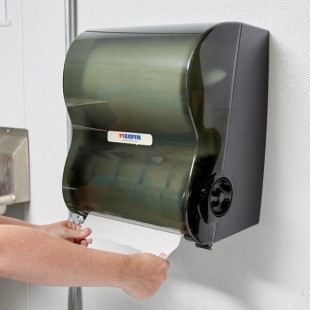 Merfin 1060 Black Hands-Free Paper Towel Roll Dispenser