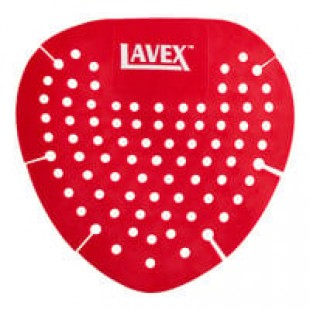 Lavex Cherry Scent Deodorized Urinal Screen - 12/Pack Lavex Cherry Scent Deodorized Urinal Screen - 12/Pack