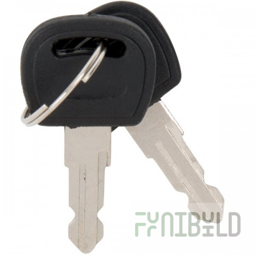 Lavex Stainless Steel Paper Towel and Toilet Paper Dispenser Key Set