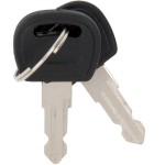 Lavex Stainless Steel Paper Towel and Toilet Paper Dispenser Key Set Lavex Stainless Steel Paper Towel and Toilet Paper Dispenser Key Set