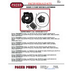 Pacer Pumps S Series P-58-702EP-P Rebuild Kit for Model SE2PL