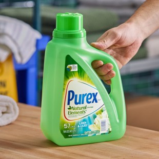 Purex Natural Elements 75 oz. Linen & Lilies Liquid Laundry Detergent - 6/Case