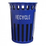 Witt Industries Oakley Eco 72 Gallon 2-Stream Outdoor Recycle Station with Flat Top Witt Industries Oakley Eco 72 Gallon 2-Stream Outdoor Recycle Station with Flat Top