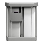 simplehuman CW2116 15.3 Gallon / 58 Liter Brushed Stainless Steel Dual Compartment Rectangular Front Step-On Trash and Recycling Can with Liner Pocket simplehuman CW2116 15.3 Gallon / 58 Liter Brushed Stainless Steel Dual Compartment Rectangular Front Step-On Trash and Recycling Can with Liner Pocket