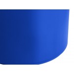 Lavex 55 Gallon Blue Round Commercial Trash Can and Lid