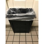 Rubbermaid® 1955960 Slim Jim 64 Qt. / 16 Gallon Green Rectangular Trash Can Rubbermaid® 1955960 Slim Jim 64 Qt. / 16 Gallon Green Rectangular Trash Can