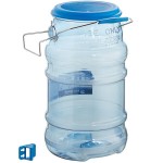 San Jamar Saf-T-Ice 6 Gallon Polycarbonate Ice Tote with Lid and Hanging Bracket San Jamar Saf-T-Ice 6 Gallon Polycarbonate Ice Tote with Lid and Hanging Bracket