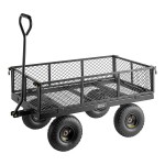 Lavex 800 lb. Steel Garden / Utility Cart Lavex 800 lb. Steel Garden / Utility Cart