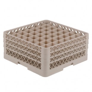 Vollrath TR9EEE Traex® Full-Size Beige 49-Compartment 7 7/8 Vollrath TR9EEE Traex® Full-Size Beige 49-Compartment 7 7/8