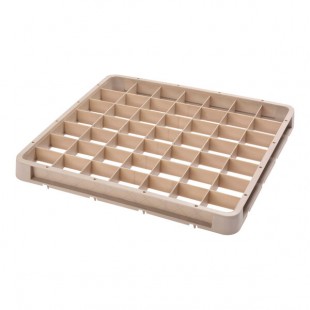 Vollrath CRE Traex® 49 Compartment Beige Full-Size Closed Wall Extender Vollrath CRE Traex® 49 Compartment Beige Full-Size Closed Wall Extender