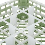Vollrath 52762 Signature Full-Size Light Green 9-Compartment 6 1/4 Vollrath 52762 Signature Full-Size Light Green 9-Compartment 6 1/4