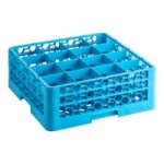 Carlisle RG25-414 OptiClean 25 Compartment Glass Rack with 4 Extenders