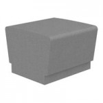 Wausau Tile Our Town 6' Concrete Bench - 72