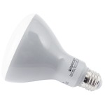 Satco S9621 9.5 Watt (65 Watt Equivalent) Frosted Warm White LED Flood Lamp Reflector Light Bulb - 120V (BR30) Satco S9621 9.5 Watt (65 Watt Equivalent) Frosted Warm White LED Flood Lamp Reflector Light Bulb - 120V (BR30)