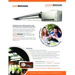 Schwank Silver Powder-Coated Natural Gas Tube Patio Heater - 40,000 BTU