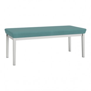 Lesro Lenox Steel Patriot Plus Sea Vinyl 2-Seat Bench Lesro Lenox Steel Patriot Plus Sea Vinyl 2-Seat Bench