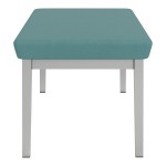 Lesro Lenox Steel Patriot Plus Sea Vinyl 2-Seat Bench Lesro Lenox Steel Patriot Plus Sea Vinyl 2-Seat Bench