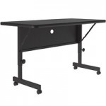 Correll Deluxe Half Round Flip Top Table, 24 Correll Deluxe Half Round Flip Top Table, 24