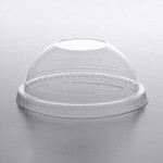 Fabri-Kal GXL345PC Greenware 3.25-4 oz. Compostable Clear Plastic Souffle / Portion Cup Lid - 125/Pack Fabri-Kal GXL345PC Greenware 3.25-4 oz. Compostable Clear Plastic Souffle / Portion Cup Lid - 125/Pack