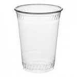 Fabri-Kal GXL345PC Greenware 3.25-4 oz. Compostable Clear Plastic Souffle / Portion Cup Lid - 125/Pack Fabri-Kal GXL345PC Greenware 3.25-4 oz. Compostable Clear Plastic Souffle / Portion Cup Lid - 125/Pack