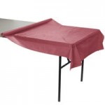 Creative Converting 953122 Burgundy 3-Ply Guest Towel / Buffet Napkin - 192/Case Creative Converting 953122 Burgundy 3-Ply Guest Towel / Buffet Napkin - 192/Case