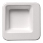 Jungle Bloom White No PFAS Added Compostable CPLA Plastic Cutlery Pack - 250/Case Jungle Bloom White No PFAS Added Compostable CPLA Plastic Cutlery Pack - 250/Case