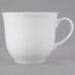 Libbey Slenda 9 oz. Royal Rideau White Porcelain Cup - Sample Libbey Slenda 9 oz. Royal Rideau White Porcelain Cup - Sample