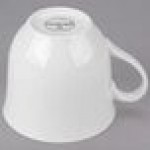 Libbey Slenda 9 oz. Royal Rideau White Porcelain Cup - Sample Libbey Slenda 9 oz. Royal Rideau White Porcelain Cup - Sample