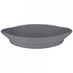 RAK Porcelain Chef's Fusion 40 oz. Stone Gray Porcelain Frying Pan - 6/Case