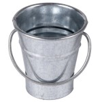 American Metalcraft GP2 Mini Galvanized Pail - 2 1/2 American Metalcraft GP2 Mini Galvanized Pail - 2 1/2