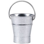 American Metalcraft GP2 Mini Galvanized Pail - 2 1/2 American Metalcraft GP2 Mini Galvanized Pail - 2 1/2