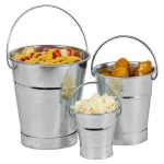 American Metalcraft GP2 Mini Galvanized Pail - 2 1/2 American Metalcraft GP2 Mini Galvanized Pail - 2 1/2