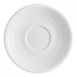 Acopa Capri 4.5 oz. Coconut White Stoneware Fruit Bowl / Monkey Dish - 12/Pack