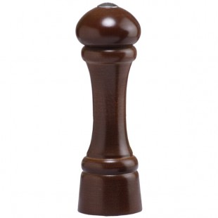 Chef Specialties 08155 Professional Series Customizable Windsor Walnut Salt / Pepper Shaker - 8 Chef Specialties 08155 Professional Series Customizable Windsor Walnut Salt / Pepper Shaker - 8