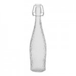 Libbey 13151017 12.5 oz. Oil / Vinegar Cruet / Water Bottle with Wire Bail Lid - 12/Case Libbey 13151017 12.5 oz. Oil / Vinegar Cruet / Water Bottle with Wire Bail Lid - 12/Case