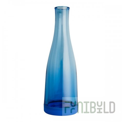 Aspen Summit from Steelite International 32 oz. Blue Polycrystal Carafe 7032DR007 - 12/Pack
