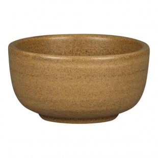RAK Porcelain Rakstone Selva 1.69 oz. Autumn Brown Porcelain Ramekin - 12/Case