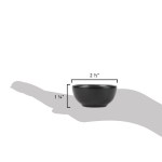 Hall China from Steelite International HL300360AFCA Foundry 2 oz. Black China Round Colonial Ramekin - 72/Case Hall China from Steelite International HL300360AFCA Foundry 2 oz. Black China Round Colonial Ramekin - 72/Case
