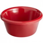 Acopa 4 oz. Red Smooth Melamine Ramekin - 12/Case Acopa 4 oz. Red Smooth Melamine Ramekin - 12/Case
