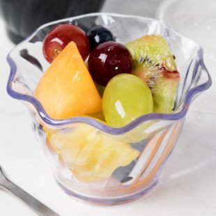 Cambro SRB5CW135 Camwear® 5 oz. Clear Polycarbonate Swirl Bowl - 24/Case