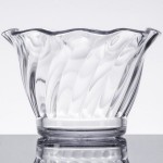 Cambro SRB5CW135 Camwear® 5 oz. Clear Polycarbonate Swirl Bowl - 24/Case