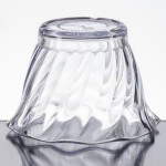 Cambro SRB5CW135 Camwear® 5 oz. Clear Polycarbonate Swirl Bowl - 24/Case