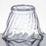 Cambro SRB5CW135 Camwear® 5 oz. Clear Polycarbonate Swirl Bowl - 24/Case