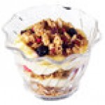 Cambro SRB5CW135 Camwear® 5 oz. Clear Polycarbonate Swirl Bowl - 24/Case