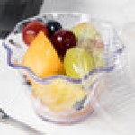 Cambro SRB5CW135 Camwear® 5 oz. Clear Polycarbonate Swirl Bowl - 24/Case