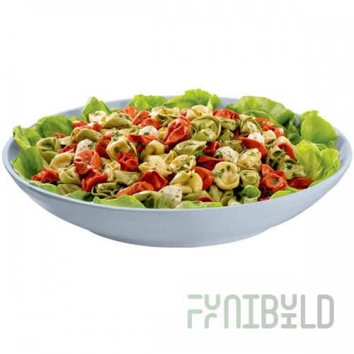 TableCraft CW3160GY 5.5 Qt. Gray Cast Aluminum Pasta Bowl