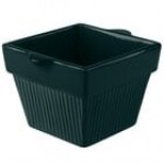 TableCraft CW1460BR 1.5 Qt. Brown Cast Aluminum Square Condiment Bowl TableCraft CW1460BR 1.5 Qt. Brown Cast Aluminum Square Condiment Bowl