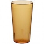 Choice 16 oz. Red Plastic Pebbled Tumbler - 12/Pack